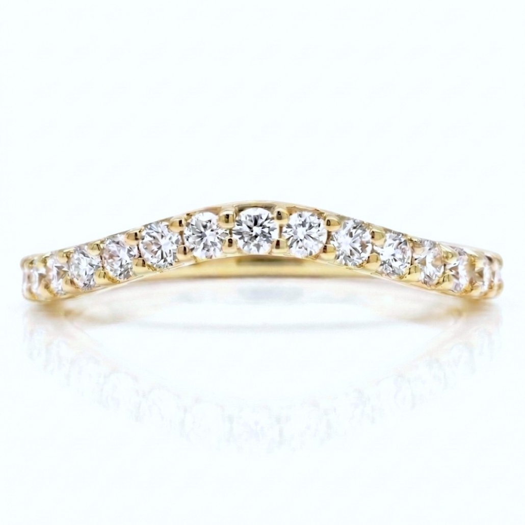 Golden Curve Diamond Band 2769-12